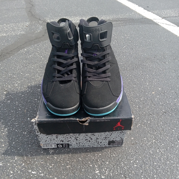 Air Jordan 6 Retro,  'Aqua' - Picture 2 of 5